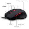Zebronics Feather Wired Optical Gaming Mouse USB 2.0 Black