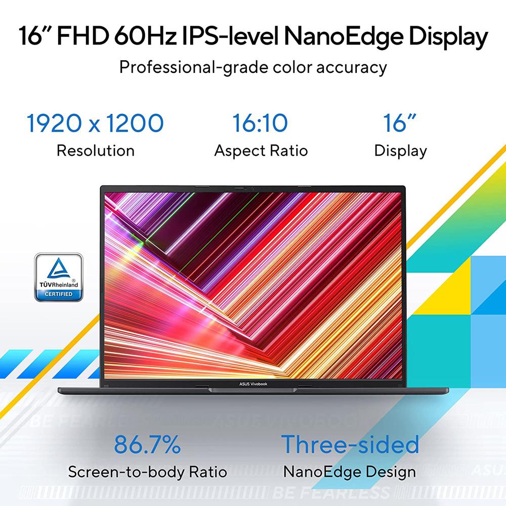 ASUS-Vivobook-16-(2023),-Intel-Core-i5-13th-Gen-X1605VA-MB541WS-03 Buy ASUS Vivobook 16 (2023) Intel Core i5-13500H 13th Gen 16 inch FHD+ Display – X1605VA-MB541WS | Thin & Light Laptop (16GB/512GB SSD/Intel Iris Xᵉ/Win 11/Office 2021/Backlit KB/Fingerprint/Black/1.88 kg)