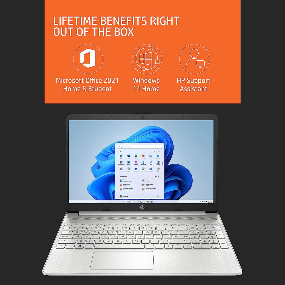 Buy HP 15s AMD Ryzen 3 5300U 15.6 inch FHD Anti-Glare Display Laptop 15s- eq2213AU | (8GB RAM/512 GB SSD/AMD Radeon Graphics/Win 11/MSO/Backlit Keyboard/Dual Speakers)
