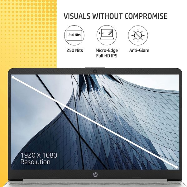 Buy HP Laptop 15s-fr2515TU 11th Gen Intel Core i3-1115G4, 15.6-inch | FHD, 8GB DDR4, 512GB SSD, Intel UHD Graphics, Thin & Light, Dual Speakers (Win 11, MSO 2021, Silver, 1.69 kg)